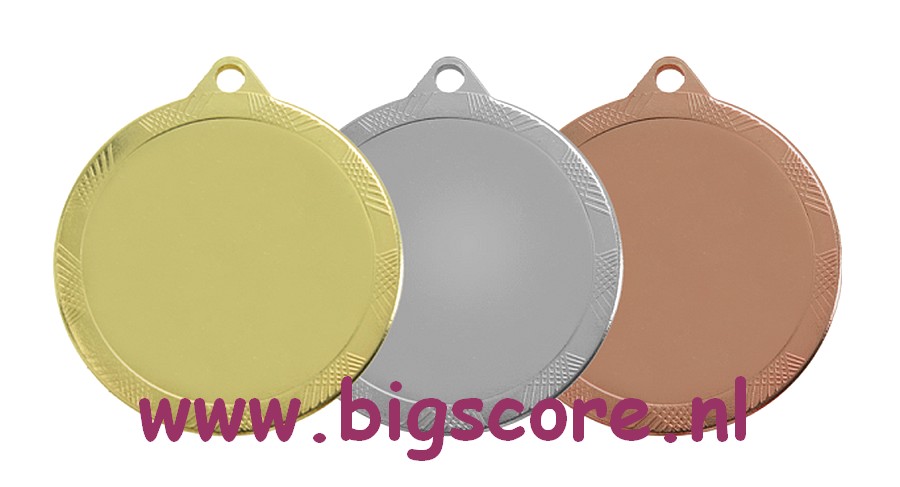 M740 Medaille goud-zilver-brons Ø 60 mm compleet